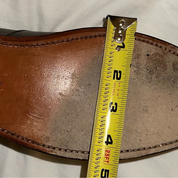 Ralph Lauren Shell Cordovan Marlow Penny Loafers US 11.5D by Crockett & Jones - Picture 9 of 11